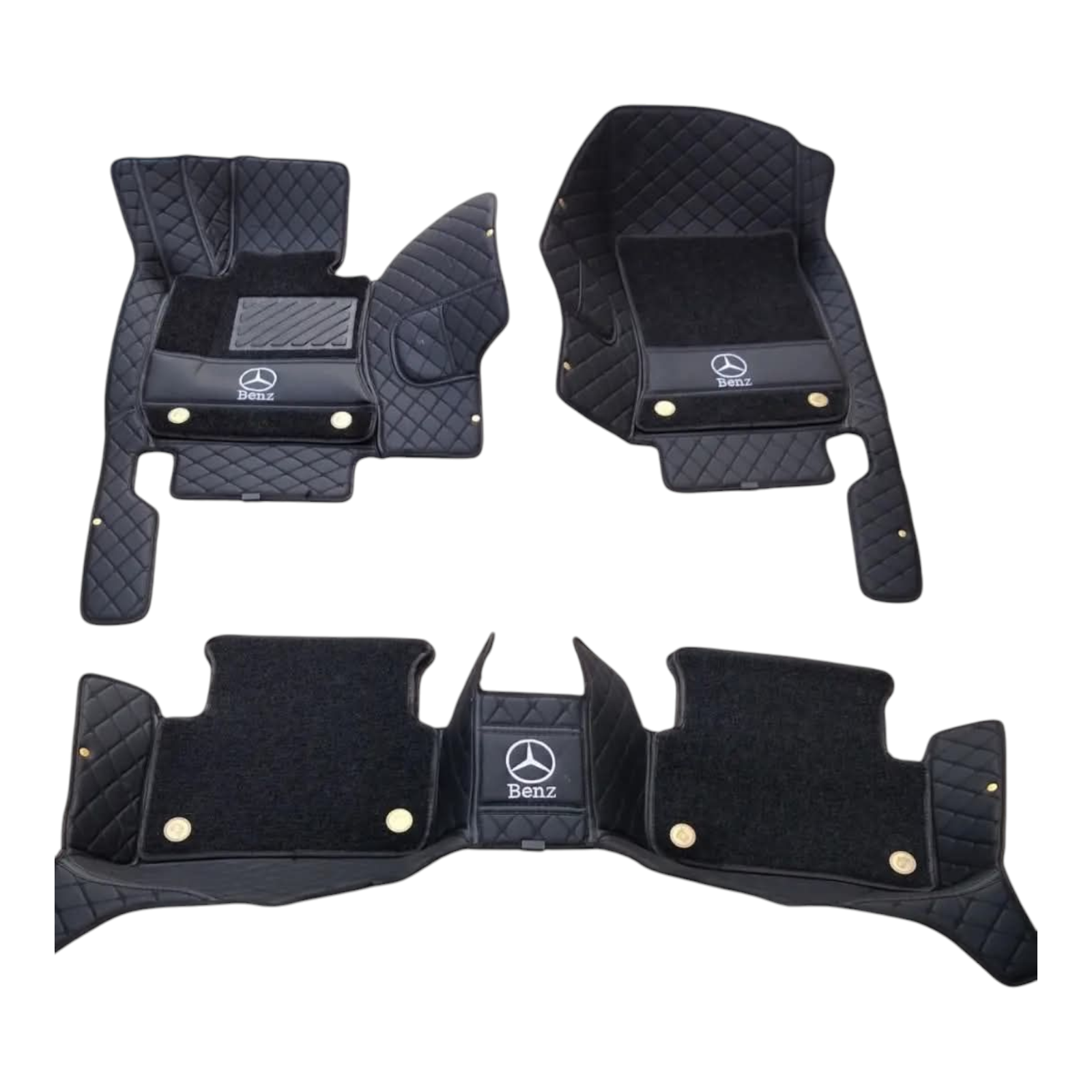 Double Layer Leather Foot Mat/carpet/Floor mat for Mercedes Benz GLK/E-CLASS/C-CLASS 2005-2019