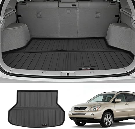 Custom for 2004-2009 Lexus RX 330 350 Cargo Mats Trunk Liner All Weather TPE Protection Mat Accessories (for 2004-2009 Lexus RX)