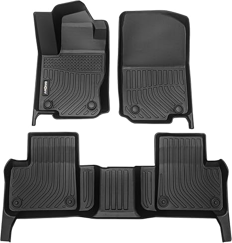 Floor Mats for Mercedes Benz ML/GL/GLE 2012-2019, TPE All Weather Benz GLE Car Mats