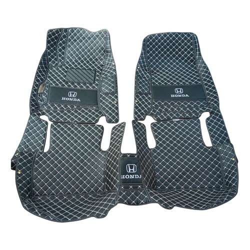 Car Foot Mat/5D Customize Leather Floor Mat/Custom Fit Carpet for Honda Accord