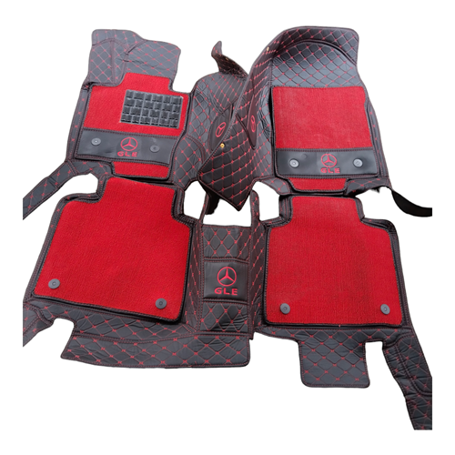 Double Layer Leather Foot Mat/carpet/Floor mat for Mercedes-Benz GLE 2016-2019