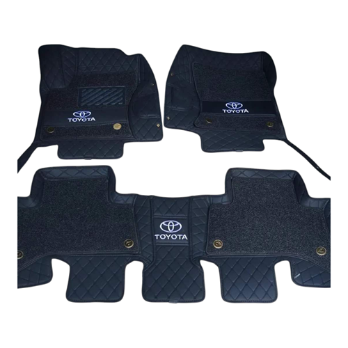 Double Layer Leather Foot Mat/carpet/Floor mat for Toyota Prado, 4Runner, Hilux