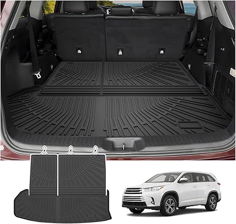 Cargo Liner for Toyota Highlander 2014-2019, All Weather Cargo Mats