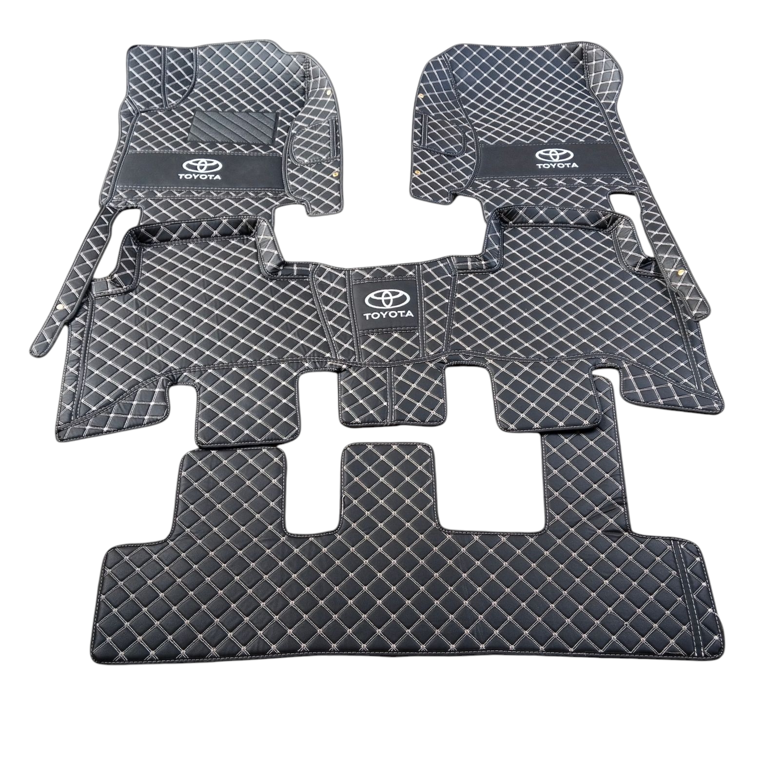 Car Foot Mat/5D Customize Leather Floor Mat/Custom Fit Carpet for Toyota Prado, 4Runner, Hilux