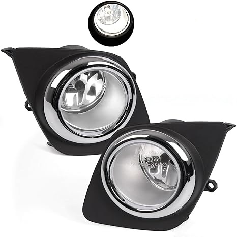 Fog Lights Assembly Compatible with Toyota RAV4 2009-2012