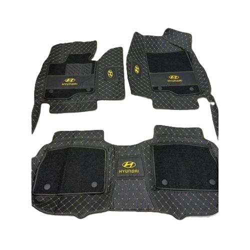 Double Layer Leather Foot Mat/carpet/Floor mat for Hyundai sonata 2006-2010 and 2011-2014