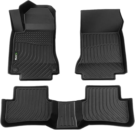 TPE Floor Mats Fit for Mercedes Benz GLA 2015-2020 & 2014-2019 GLA 180 200 250 45 AMG All Weather Protection TPE Car Floor Liners, Fits 1st & 2nd Row Full Set
