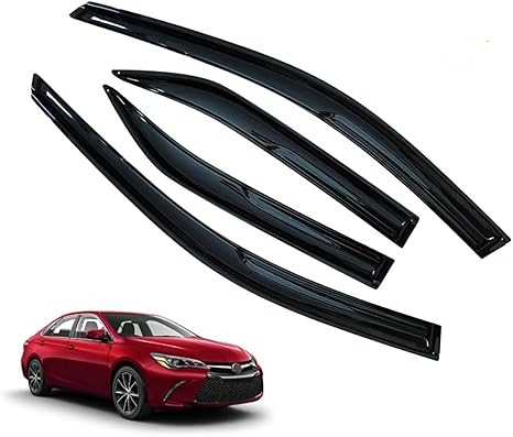 Window Visors Rain Guards for Toyota Camry 2012 2013 2014 2015 2016 2017 Accessories, Wind Deflectors Vent Shades for Toyota Camry