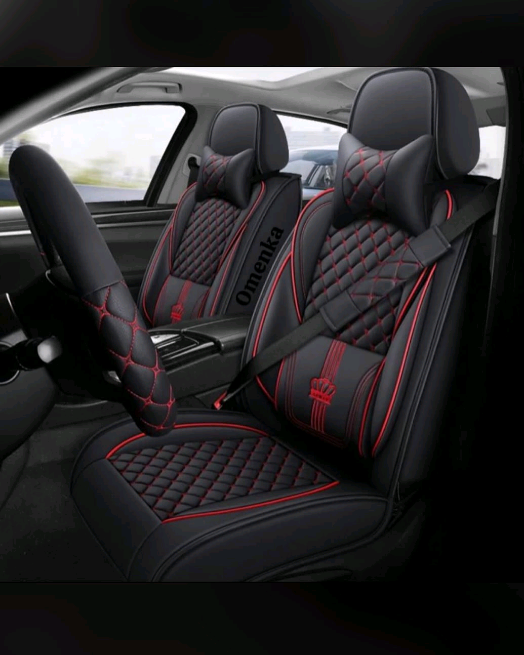 Car Seat Covers Leather For Sedan Car And 5 Seaters SUVS, Truck