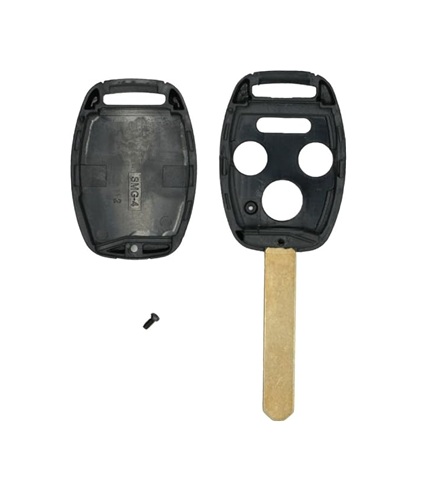 Key Fob Keyless Entry Remote Shell Case & Pad fits Honda Accord Civic Pilot (KR55WK49308, MLBHLIK-1T, N5F-S0084A)