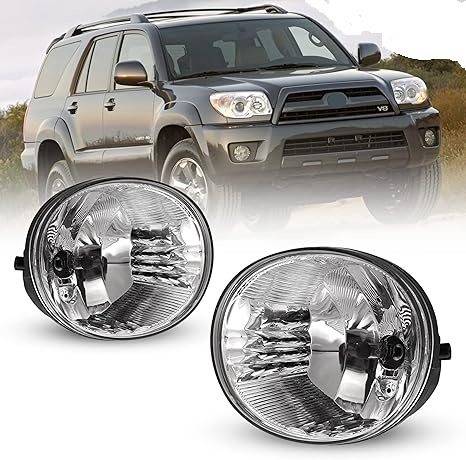 Fog Lights For 04-05 Toyota Rav4/ 05-07 Toyota Avalon/ 06-09 Toyota 4 Runner/ 05-06 Lexus ES330 OEM Replacement Fog Lamps 2PCS