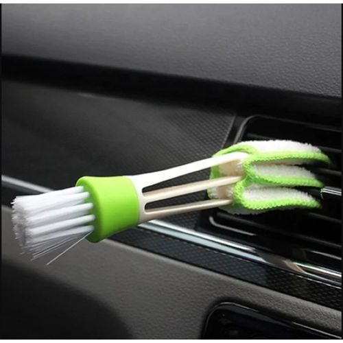 Car Air Conditioner Vent Brush Microfiber Car Grille Cleaner