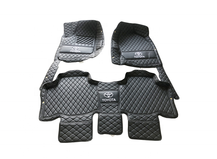 Car Foot Mat/5D Customize Leather Floor Mat/Custom Fit Carpet for Toyota RAV4 2006-2019