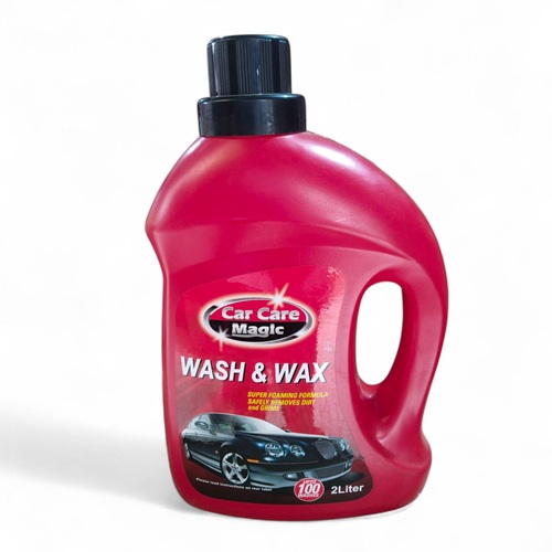 CAR WASH 'N' WAX LIQUID SOAP.