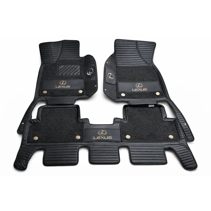 Double Layer Leather Foot Mat/carpet/Floor mat for Lexus RX350 2007-2021