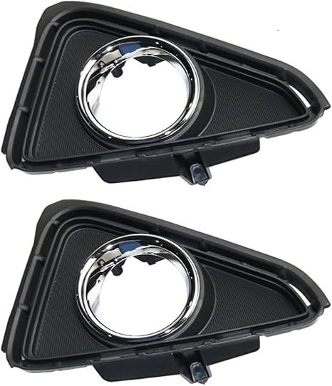 Fog Light Cover 2Set of Right Passenger Side Textured Trim Driving Lamp Hand for Toyota for RAV4 XLE/Limited 2016 Hybrid LE + Platinum 2017-2018