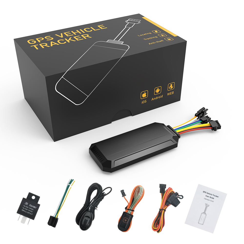 PROTRACK VT08S GPS Vehicle Tracker Relay Stop Engine Remotely Via SMS GPRS Waterproof Android App Dashboard Mount PC Tracking