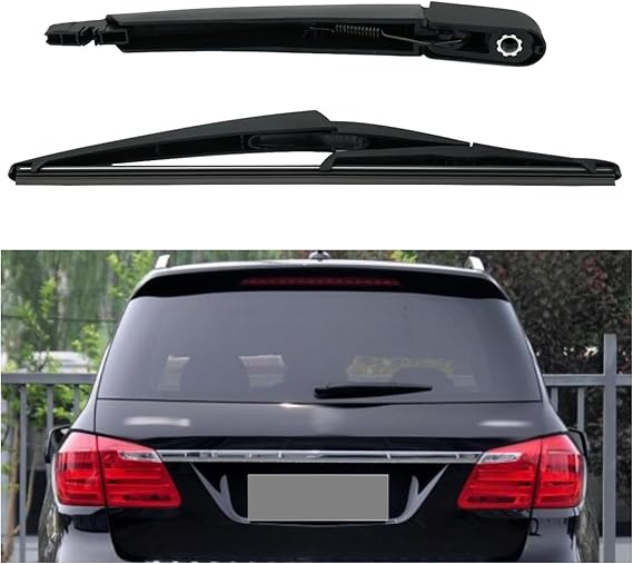 Rear Wiper Arm Blade Set for Mercedes Benz ML Class 2006-2015 ML350 W164 W166 GLE-Class 2016-2017 GLE300 GLE350 GLE450 Rear Windshield Wiper Arm Blade Assembly A1698201745 A0009982921